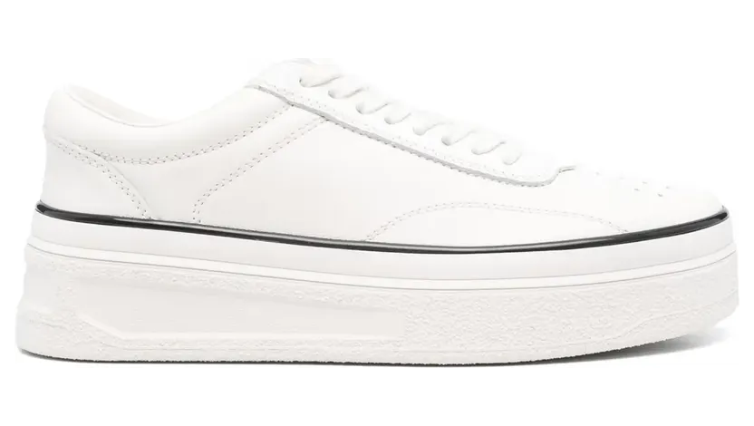 Jil Sander Sneakers mit Plateausohle – Weiß (J15WS0033P6244100)