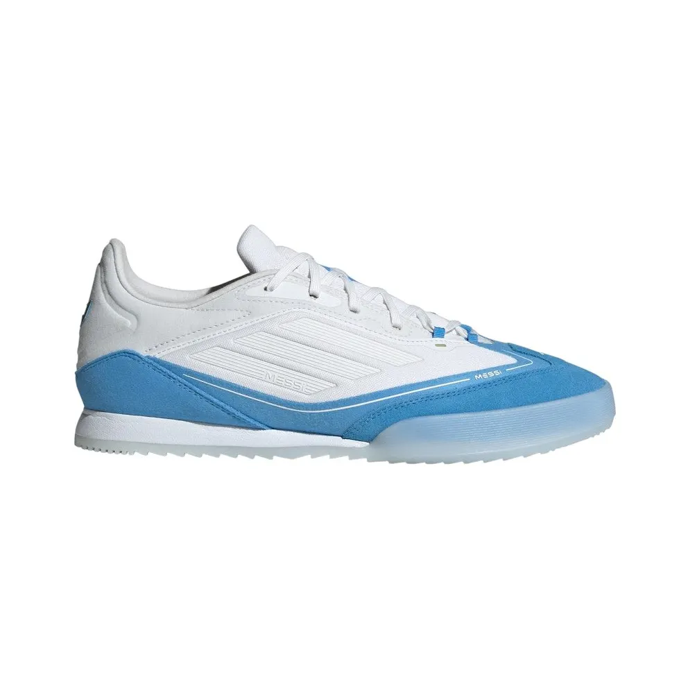 adidas F50 Freestyle Messi Cloud White Gold Metallic Blue Burst (IH8361)