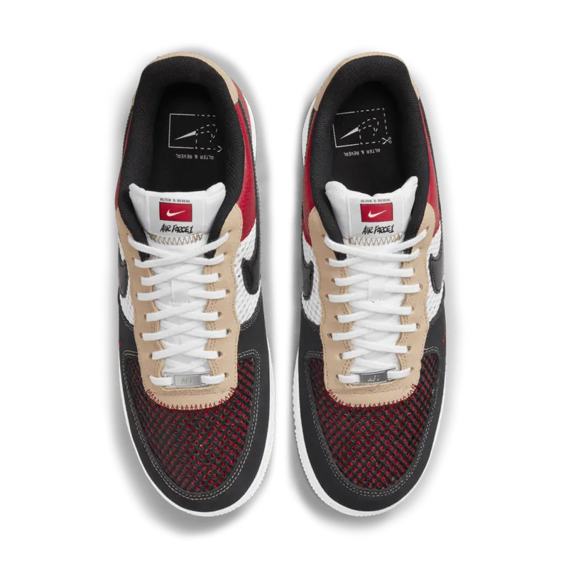 Nike Air Force 1 Low ’07 LV8 Gym Red Black Hemp (DO6110-100)