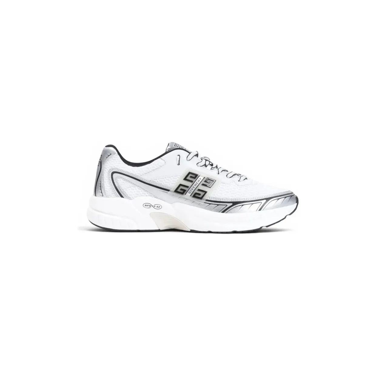 Givenchy NFNTY-52 Runners White Silver (BH00AGH1RB 132)