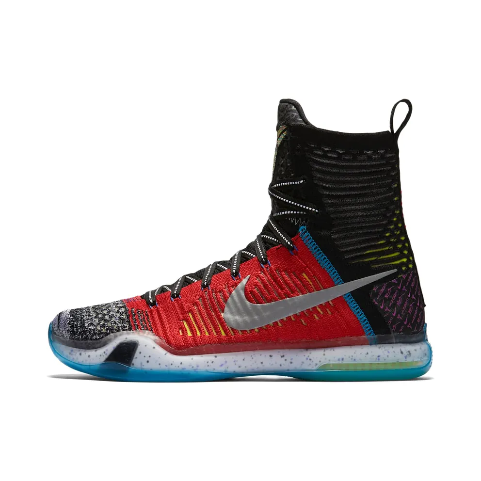 Nike Kobe 10 Elite High What the Multi-Color/Reflective Silver (815810-900)