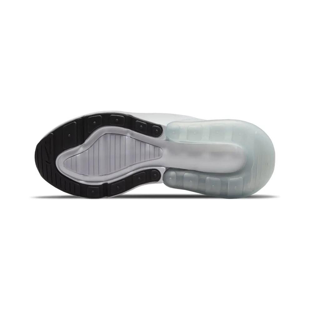 Nike Air Max 270 “White / Black / Metallic Silver / Pure Violet” (943345-159)