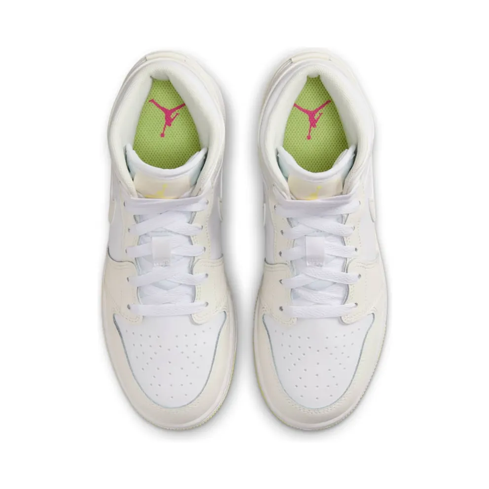 Jordan 1 Mid GS “Sail Light Laser Orange” (FD8780-181)