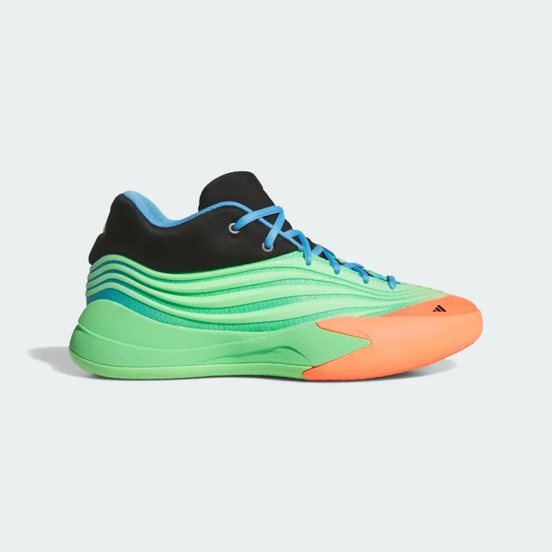 Adidas Dame X Lime Burst / Signal Coral / Blue Burst (KI5949)