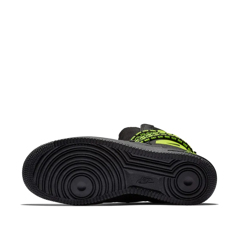 Nike SF Air Force 1 High Black Volt Black/Black-Volt (AA1128-003)