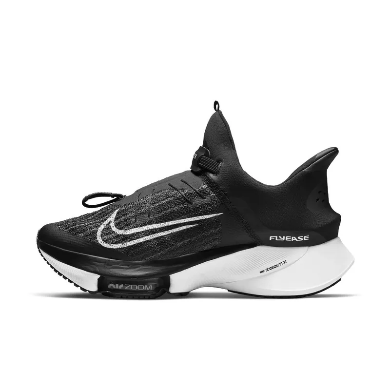 Nike Air Zoom Tempo NEXT% FlyEase Easy On/Off Road Running Black (CV1889-005)