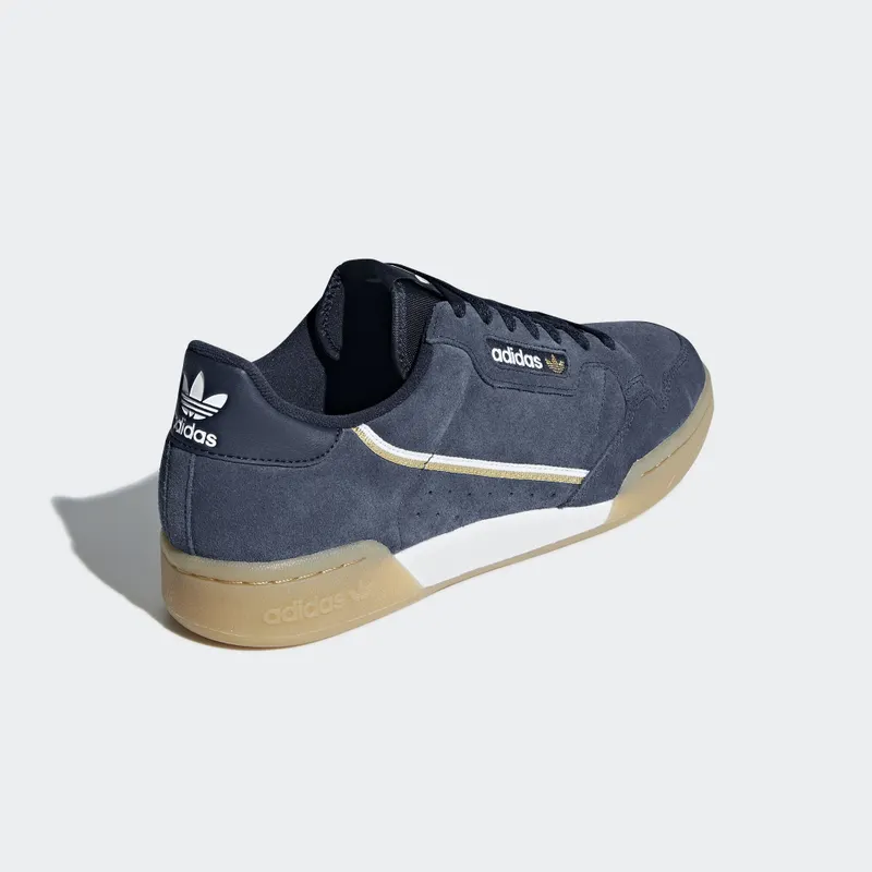 adidas Continental 80 Collegiate Navy Gum Collegiate Navy/Cloud White/Gold Metallic (CG6537)