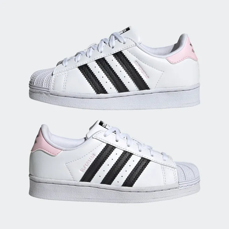 Adidas Superstar Cloud White / Core Black / Clear Pink (GY9318)
