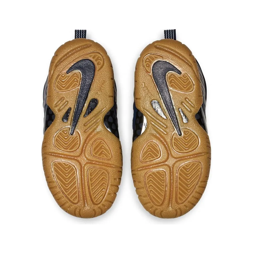 Nike Air Foamposite One Navy Gum (TD) Midnight Navy/Midnight Navy-Gum Light Brown-White (723947-405)