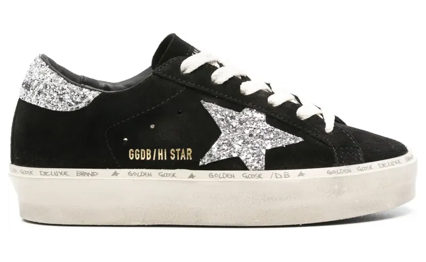 Golden Goose Hi Star Sneakers aus Wildleder – Schwarz (GWF00118F006389)