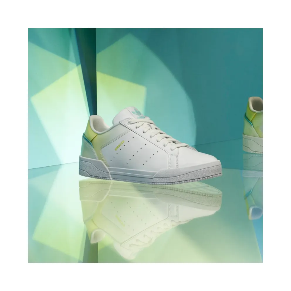 adidas Court Tourino Cloud White / Pulse Yellow / Pulse Aqua (GX3400)