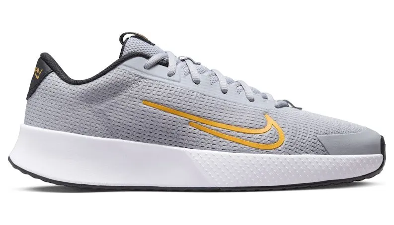 Nike Court Vapor Lite 2 HC Wolf Grey Black Laser Orange (DV2018-005)