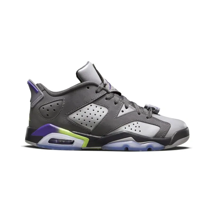 Air Jordan 6 Retro Low GS Dark Grey Hyper Violet (768878-008)