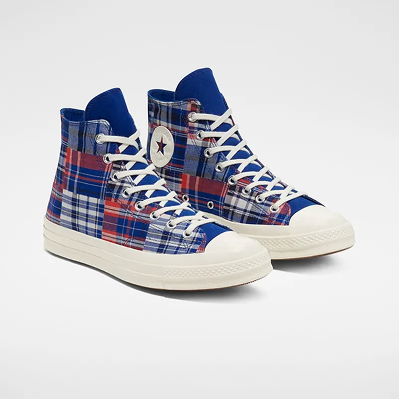 Converse Chuck Taylor All-Star 70s Hi Twisted Prep Blue Rush Blue/University Red (166849C)
