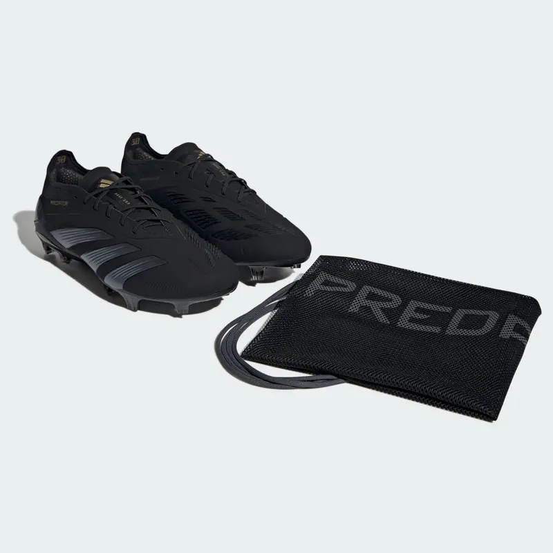 adidas Predator Elite FG Core Black Carbon Gold Metallic (IF8865)
