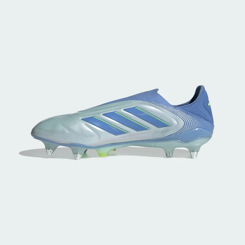 adidas Copa Pure 3 Elite Laceless SG Halo Blue Fusion Lucid Lemon (IH0857)