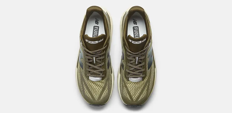 NEW BALANCE FuelCell Rebel v5 “Woodland / Shipyard / Silver Metallic” (MFCXPB5)