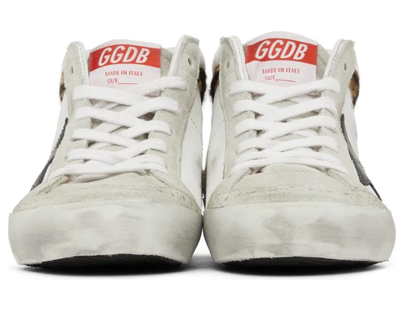 Golden Goose SSENSE Exclusive Mid Star Leopard Sneakers (F00122.F002258.81380) (2)