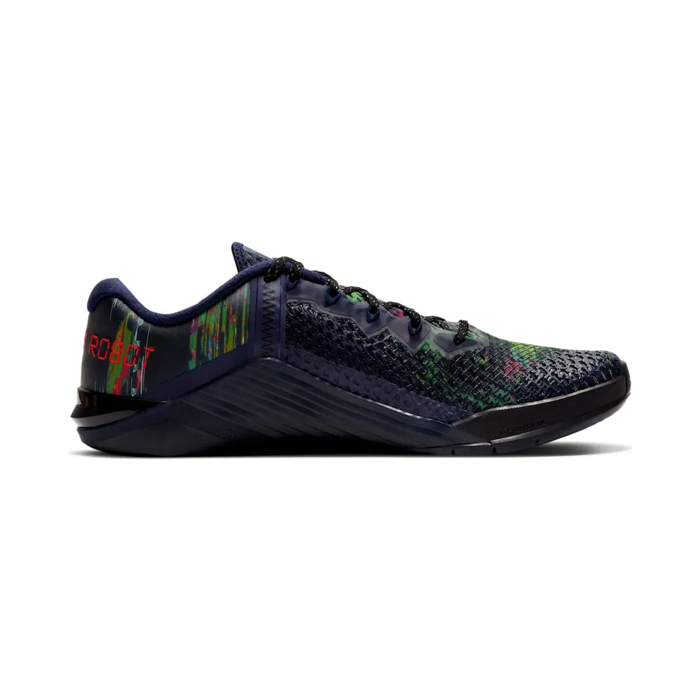 Nike Metcon 6 I Am Not A Robot Blue Void/Black-Flat Silver-Flash Crimson (CT1242-400)