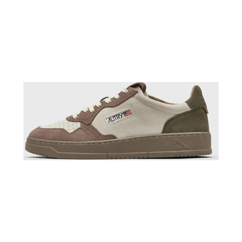Autry Action Shoes MEDALIST LOW Brown / Beige
