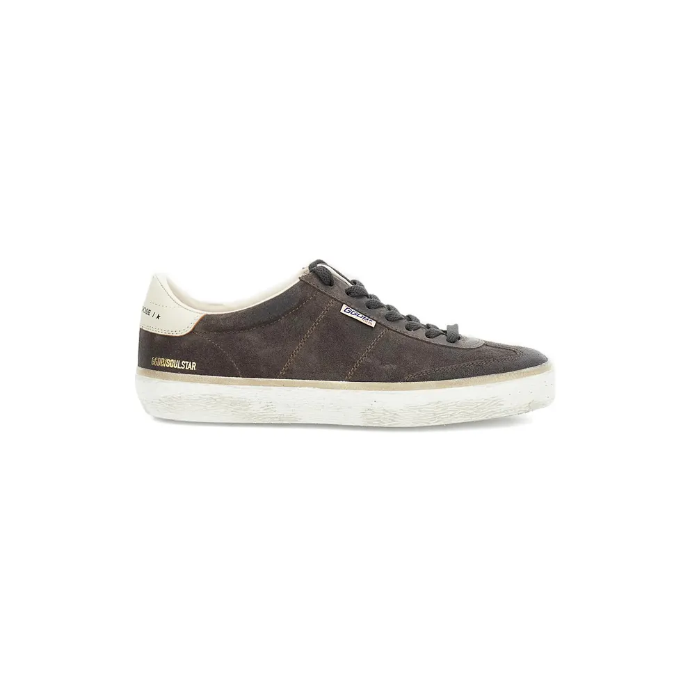 Golden Goose Soul Star Suede Heel Tab “Brown/Neutrals” (GMF00464 F008216 63049)