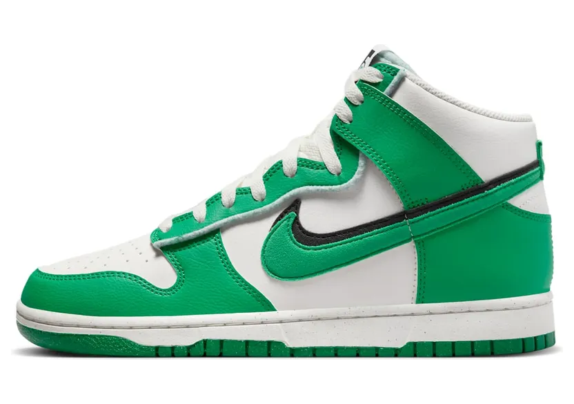 Nike Dunk High Retro SEen Grijs – “Phantom / Stadium Green / Sail / Black” (DO9775-001)