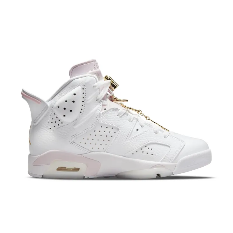 Air Jordan 6 Retro Gold Hoops (2021) (DH9696-100)
