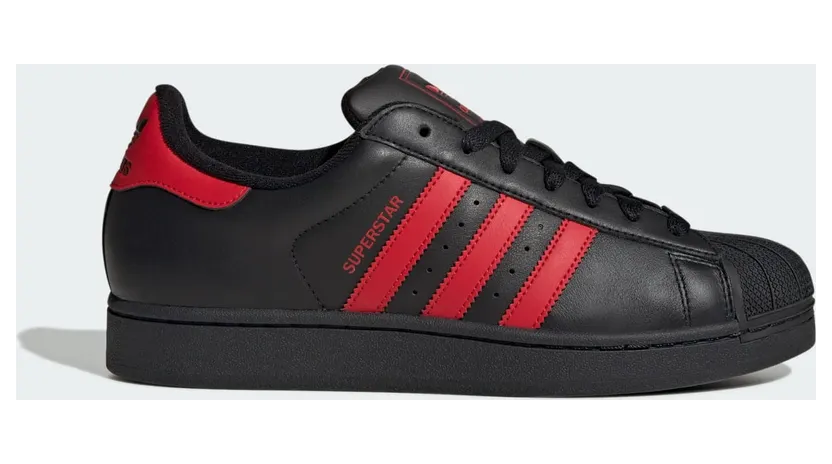 Adidas Superstar II “Black Better Scarlet” (JQ2309)
