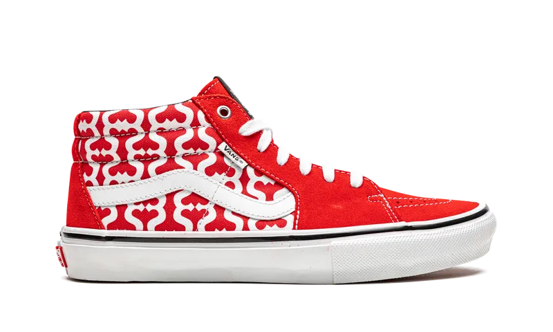 Vans Skate Grosso Mid “Supreme – Monogram S – Red” (VN0A5KS15XS)
