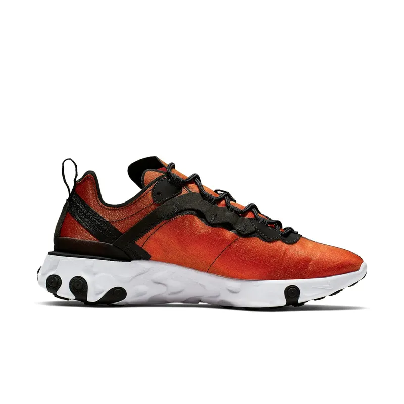 Nike React Element 55 PRM Sunrise Black/Black-Tour Yellow-White (BQ9241-001)