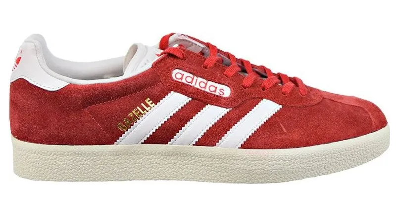 adidas Gazelle Super Red White Gold (BB5242)