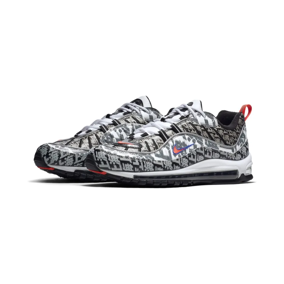 Nike Air Max 98 Shanghai Marathon (2018) Black/White-Metallic Silver (BV6955-106)