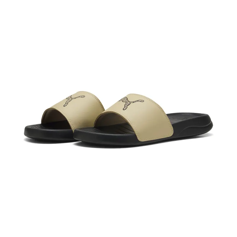 Puma Popcat 20 Topcat Slides “Toasted Almond / Puma Black” (404855_01)