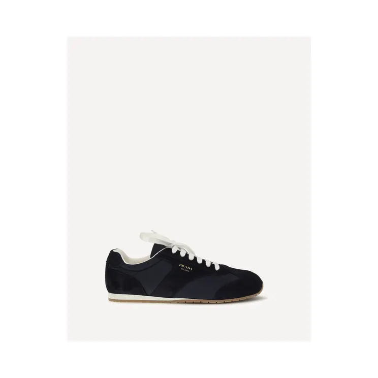 Prada met suède vlakken “Blue” (2EE465FG000D7R)