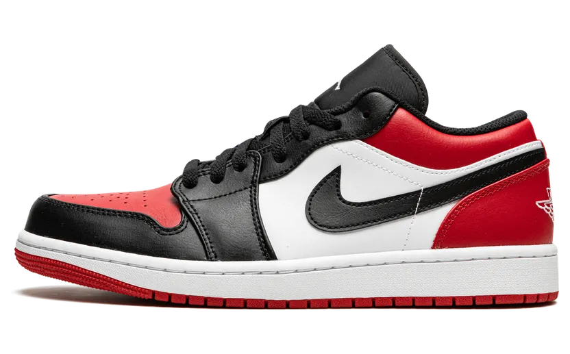 Air Jordan 1 Low Bred Toe (GS) (553560-612)