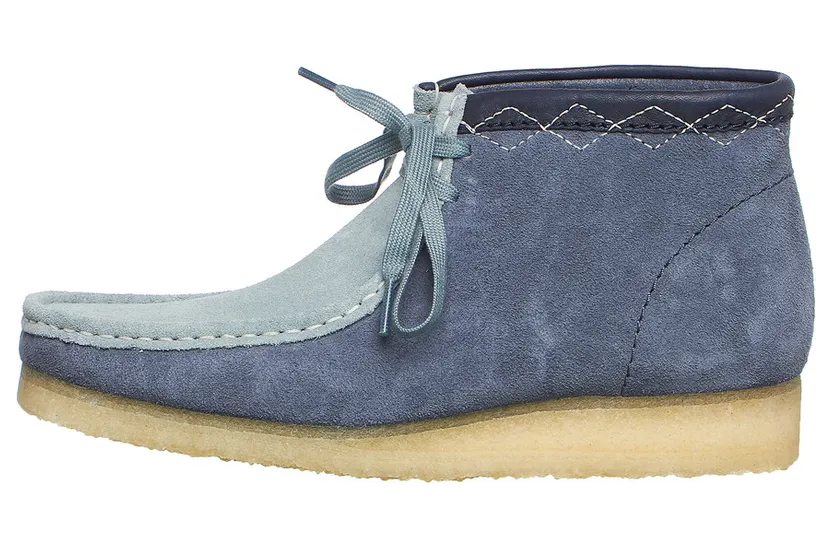 Clarks Originals Wallabee Boot Blue Combi (26163259)