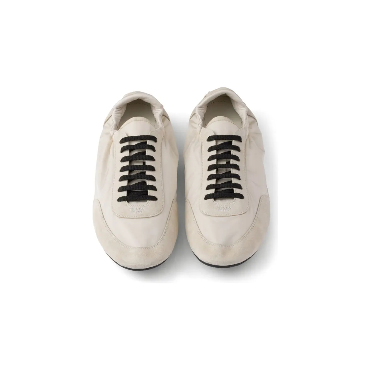 Prada Collapse Re-nylon and Suede Elasticized “Neutrals” (2EG479 F G001 D7C F0304) (4)