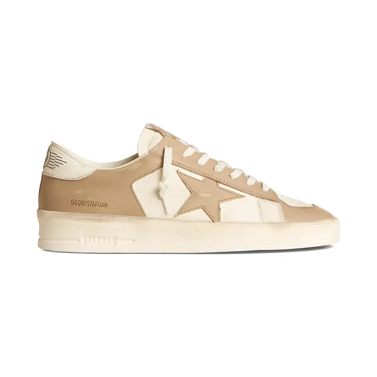 Golden Goose Stardan low-top sneakers – Beige (GMF00128F006005)