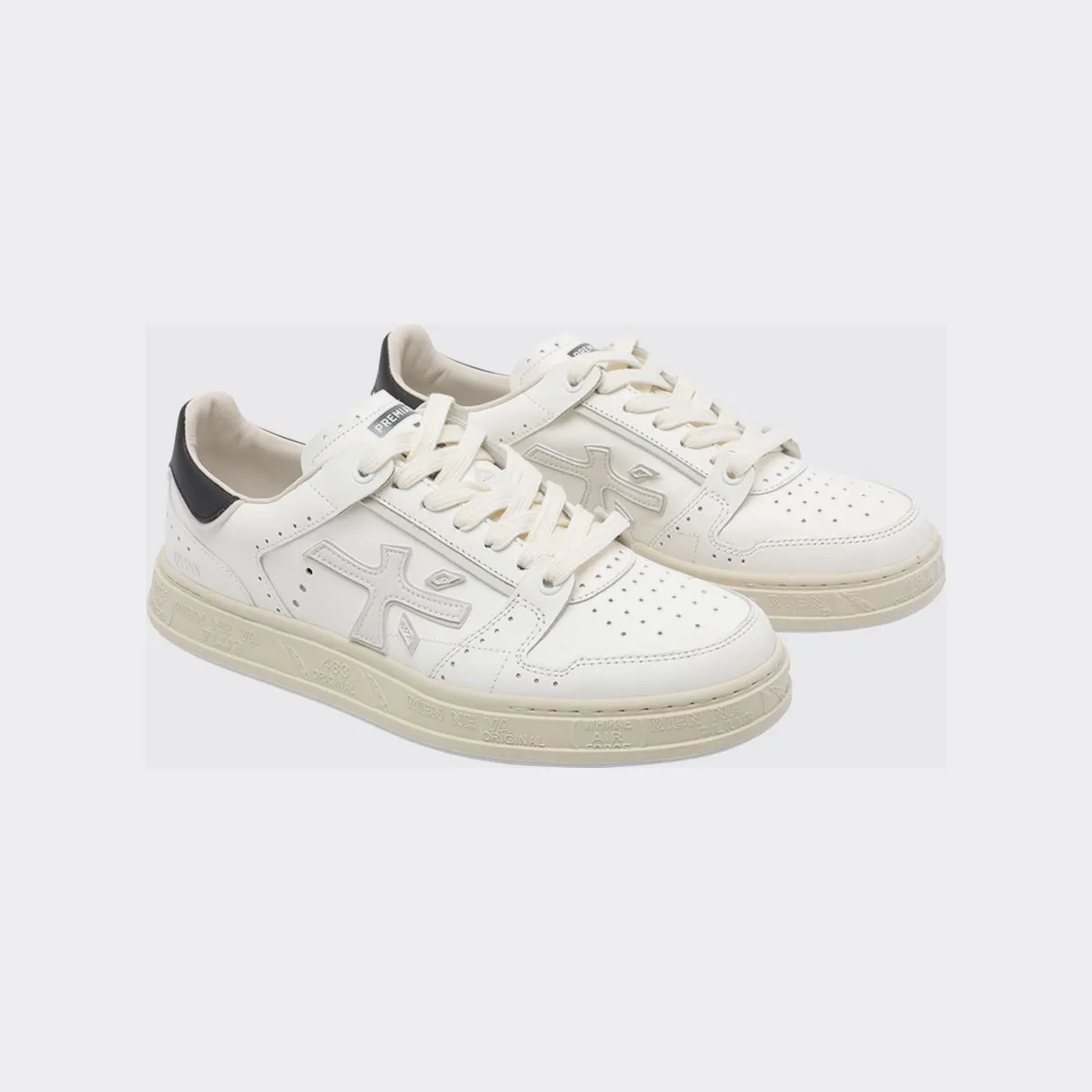 Premiata Quinn Leather Sneakers White (QUINN8209)
