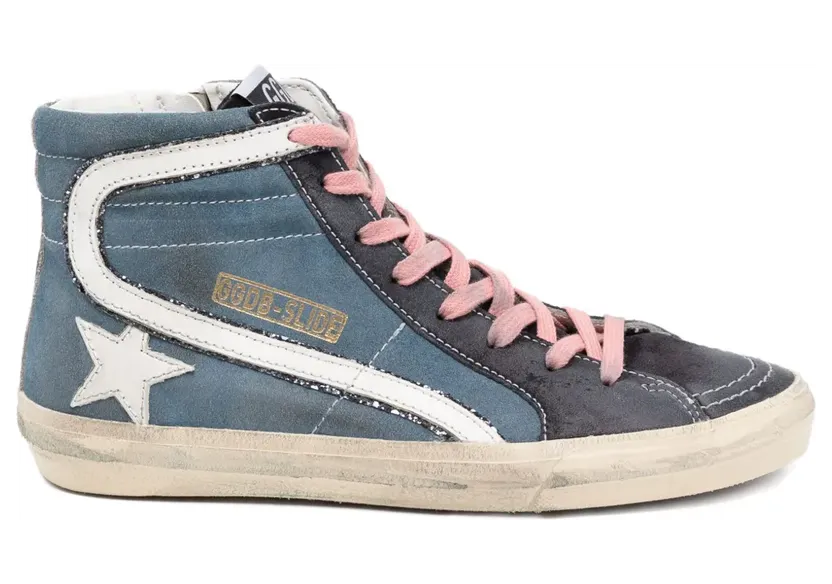 Golden Goose Slide klassieke “Blue” (GWF00115F00754350938)