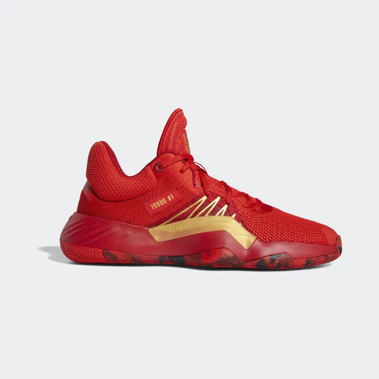Adidas Marvel x D.O.N. Issue #1 ‘Iron Spider’ Red/Power Red/Gold Metallic (EG0490)