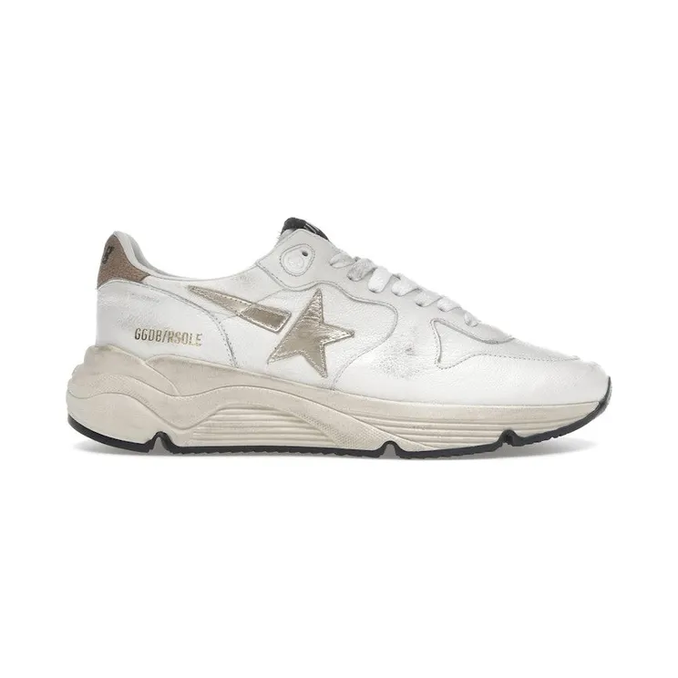 Golden Goose Running Sole White Gold (GWF00126.F006129.10834)