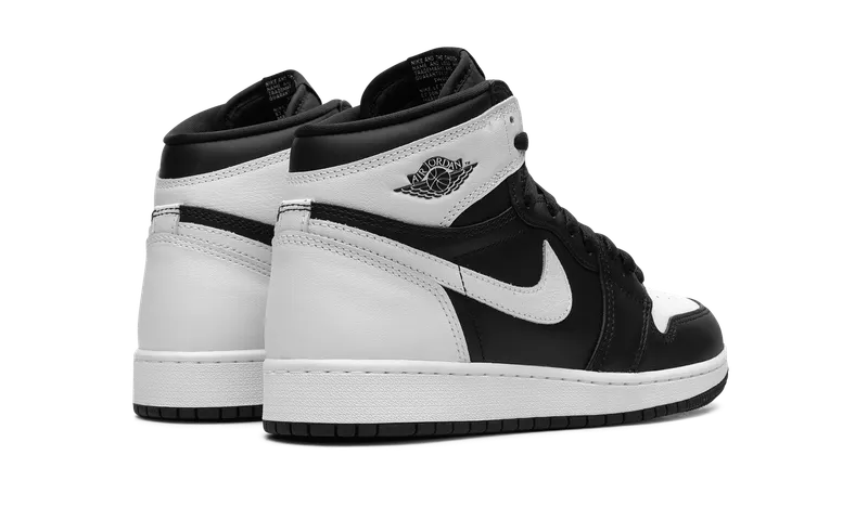 Air Jordan 1 Retro High OG GS “BLACK/WHITE/WHITE” (FD1437-010)