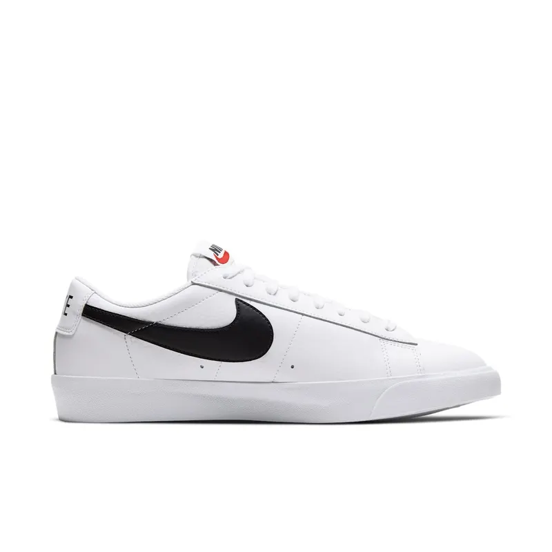 Nike Blazer Low White Black (2020) White/Orange Blaze-Black (CZ1089-100)