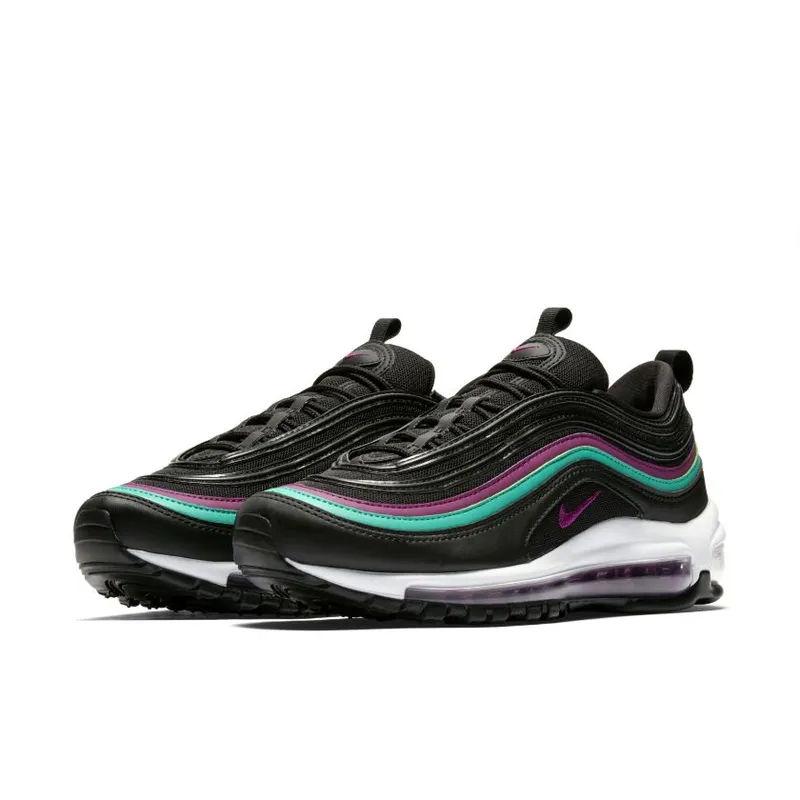Nike Air Max 97 Black Grape (W) Black/Bright Grape-Clear Emerald (921733-008)