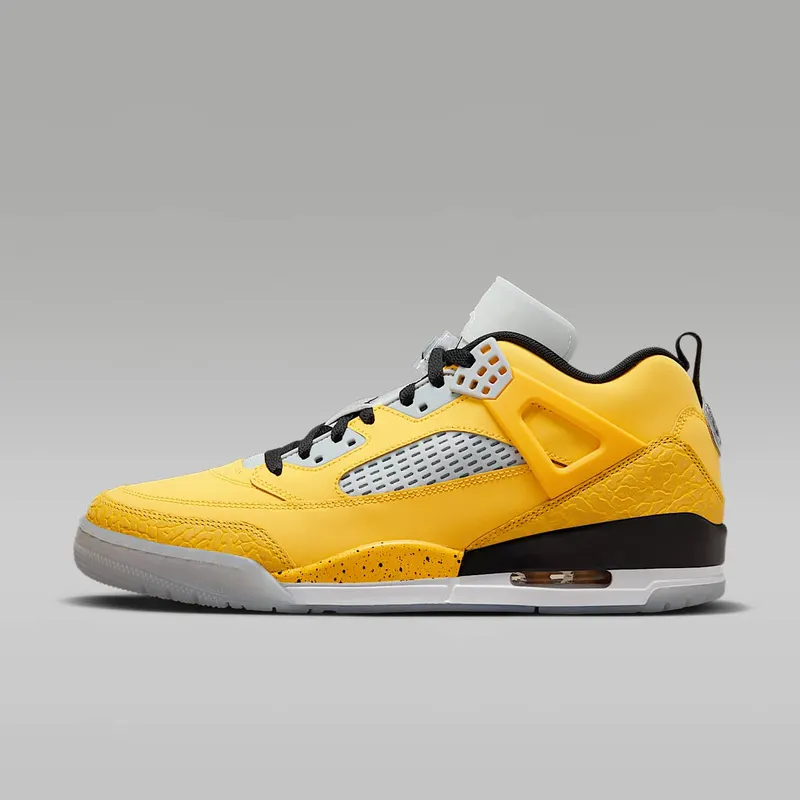 Jordan Spizike Low Lightning “Varsity Maize / Wolf Grey / Pure Platinum / Black” (HF4319-741)