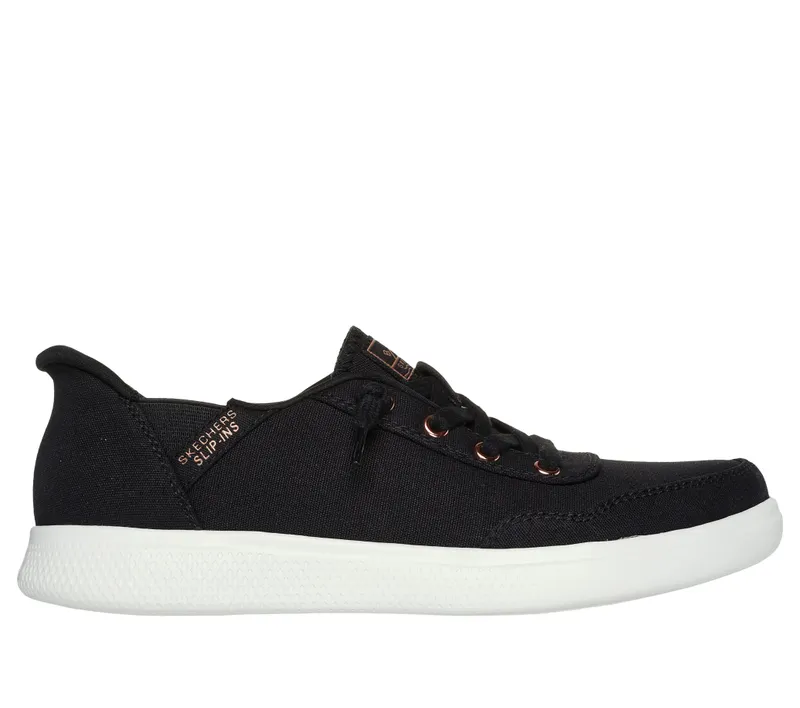 Skechers Slip-ins: BOBS Skip Cute – B Cute Sweet – Black (114815 BLK)