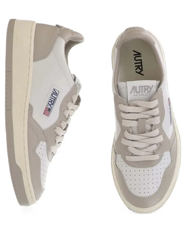 Autry Medalist Low-top “White/Neutrals” (AULW WB67) (4)