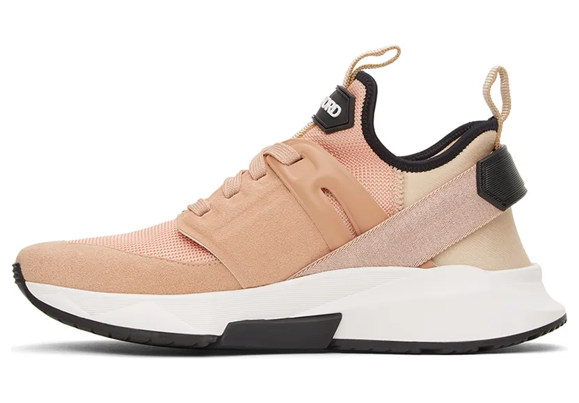 TOM FORD Pink Jago Sneakers (W2818N-TOF005) (3)
