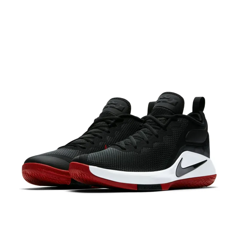 Nike Lebron Witness II Black Black-White-Gym Red Black/Black-White-Gym Red (942518-006)